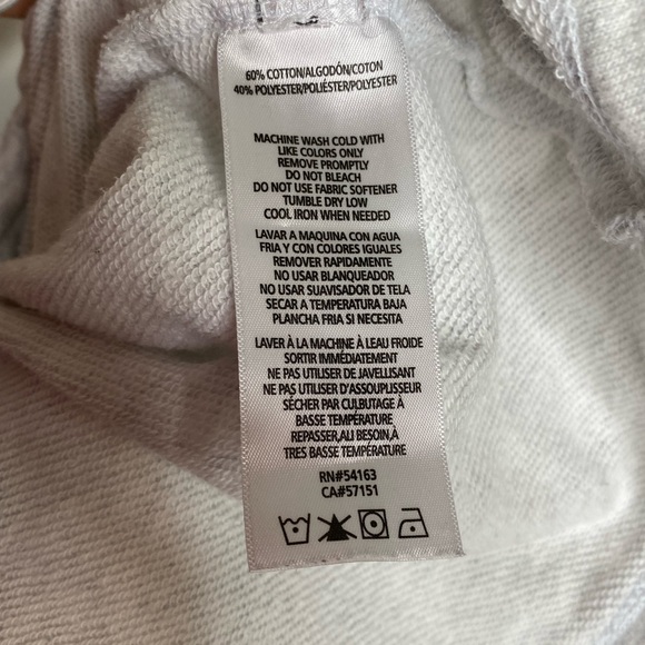 Calvin Klein Performance XS Cropped Sweatshirt - Picture 9 of 9